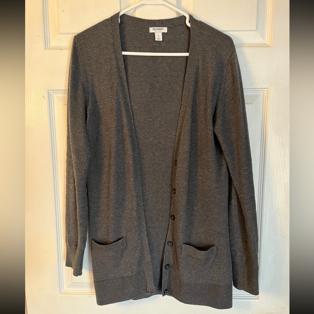 Old navy gray boyfriend sweater size small